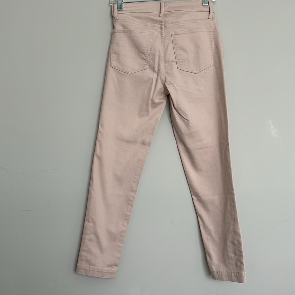 Talbots Flawless Five Pocket Jeans Size 2 Skinny Button Cuff Hem Ankle Crop - Picture 5 of 5